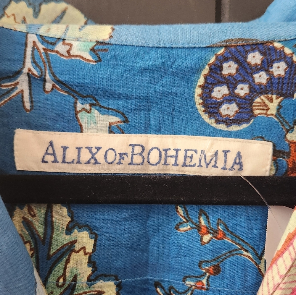 Alix of Bohemia Cotton floral Top - Picture 2 of 7